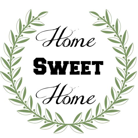 Printable Home Sweet Home Sign